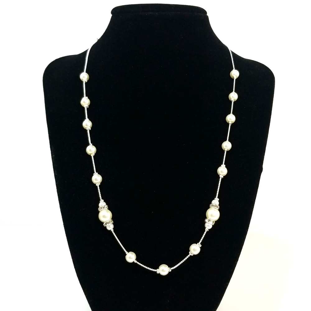 Kohl's Occasion Faux Pearl Women's Necklace Size 18 Inches